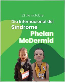 Hoy visibilizamos el síndrome de Phelan McDermid, una condición genética poco frecuente que influye en el desarrollo y la comunicación.

Noa y Darío nos muestran con su sonrisa y su empeño que detrás de cada diagnóstico hay una historia llenas de amor y de superación.

💚 #PhelanVisible #CreciendoJuntos